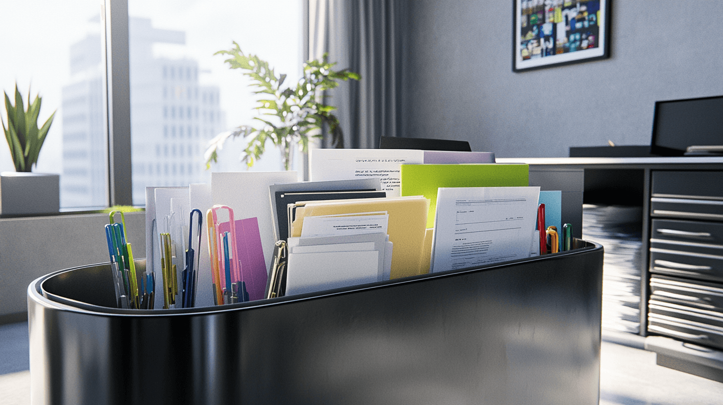 Orden en la oficina: Contenedor rodante para tus documentos