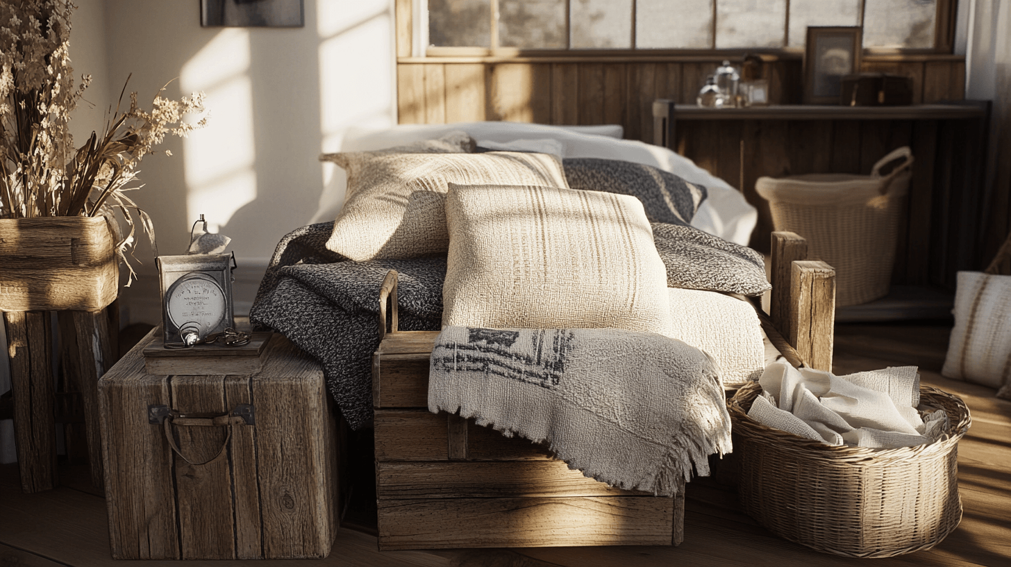 Elementos decorativos para el estilo rústico chic