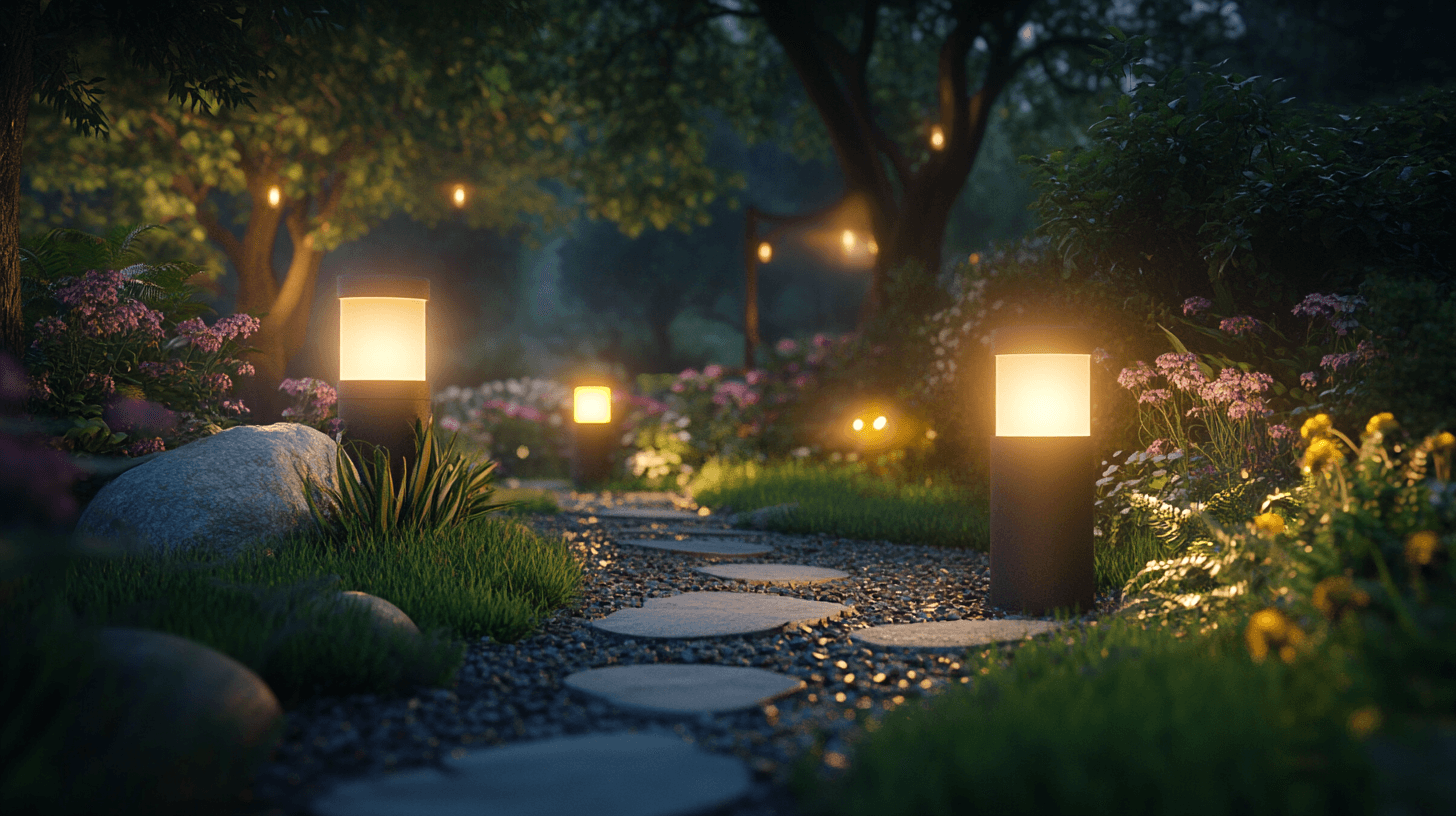 Iluminación de jardín: atmósfera y seguridad perfectamente unidas