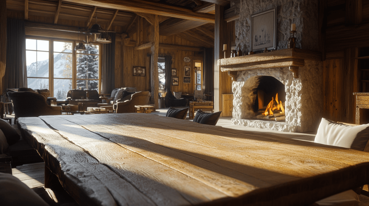 Muebles de estilo chalet: Rústico y funcional