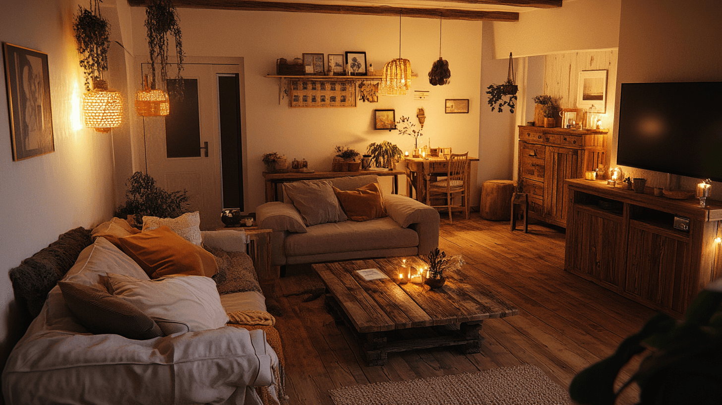 Materiales naturales: Muebles de madera para un hogar cálido