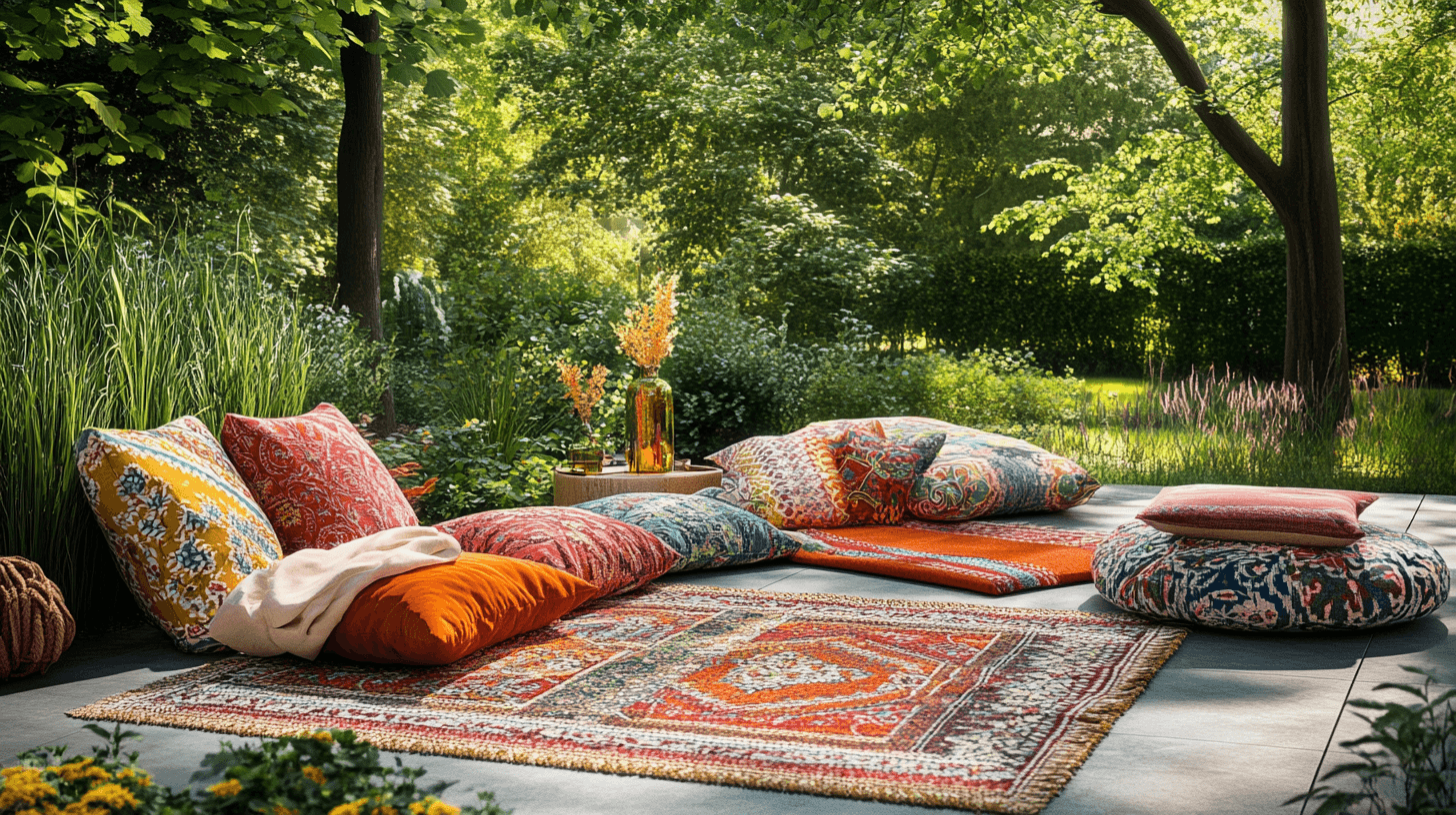 Ideas de diseño para textiles de exterior: Creatividad al aire libre