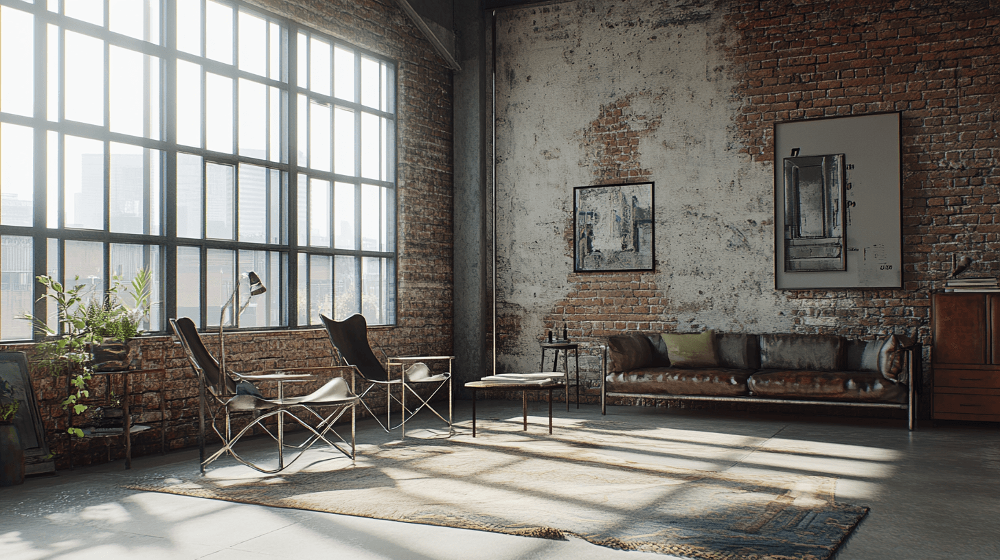 Estilo industrial: Decorado de manera áspera y urbana