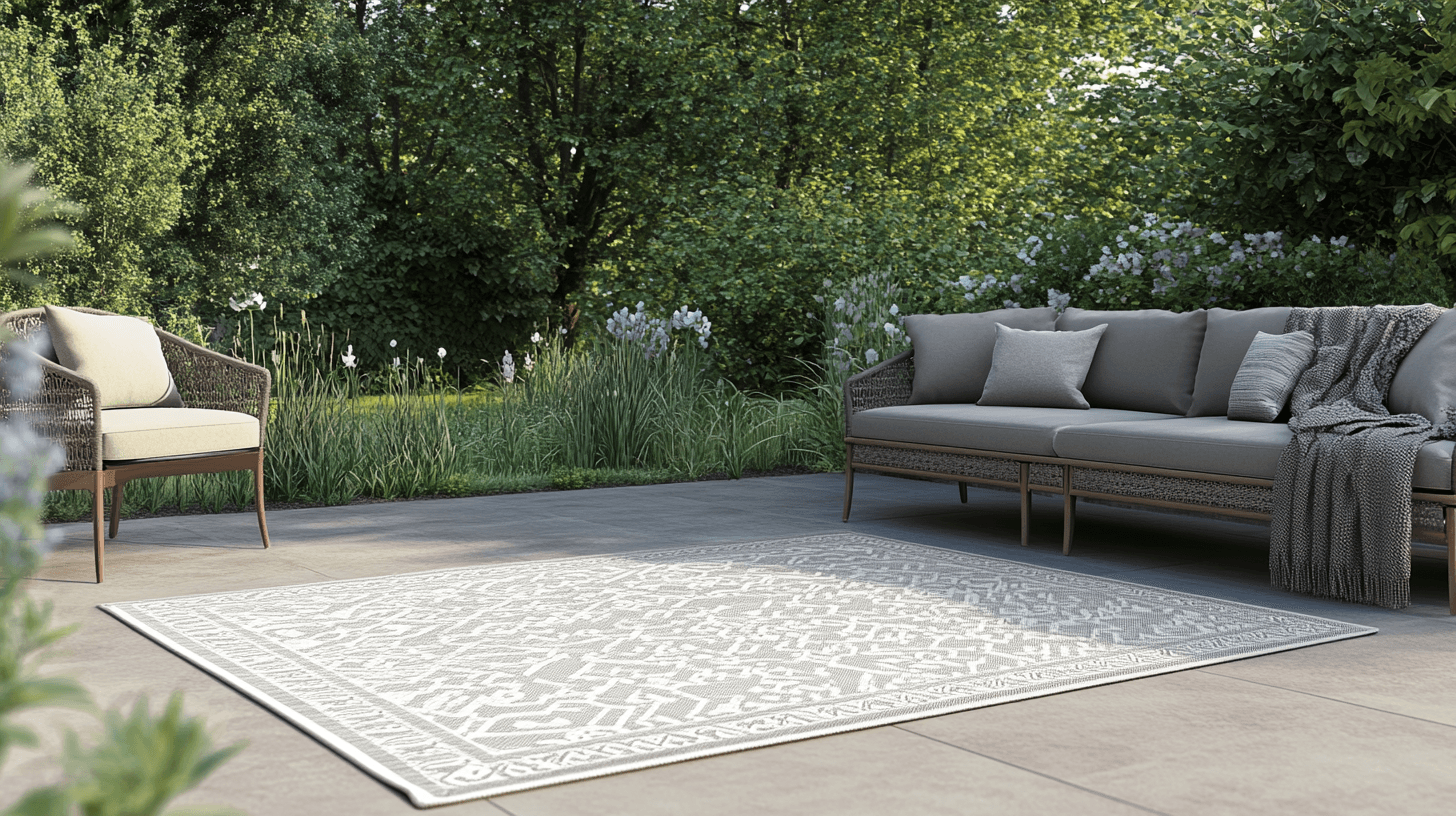 Alfombras para exteriores: duraderas y elegantes