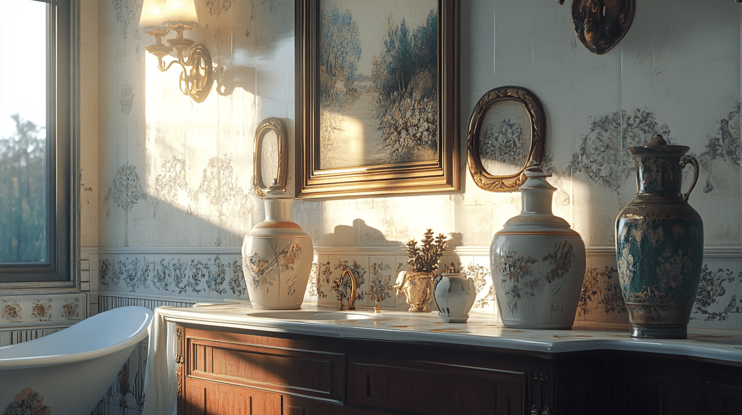 Elementos decorativos para un ambiente nostálgico