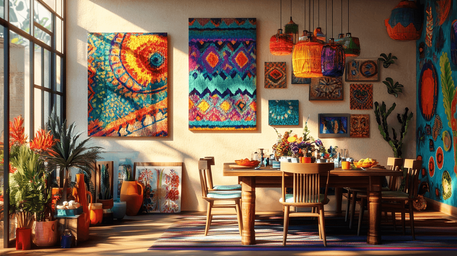 Consejos de decoración para un comedor colorido