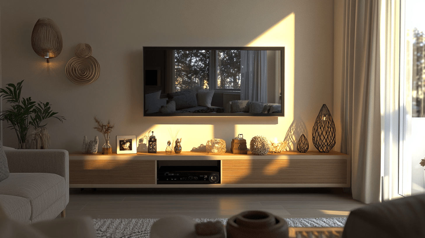 Orden en la sala de estar: Muebles de TV para tu entretenimiento