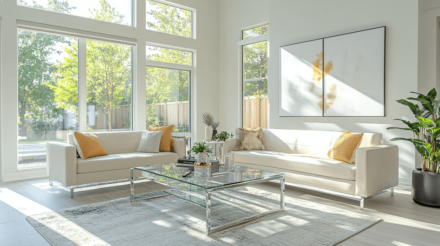Vidrio como elemento de diseño: Transparencia y ligereza en tu hogar