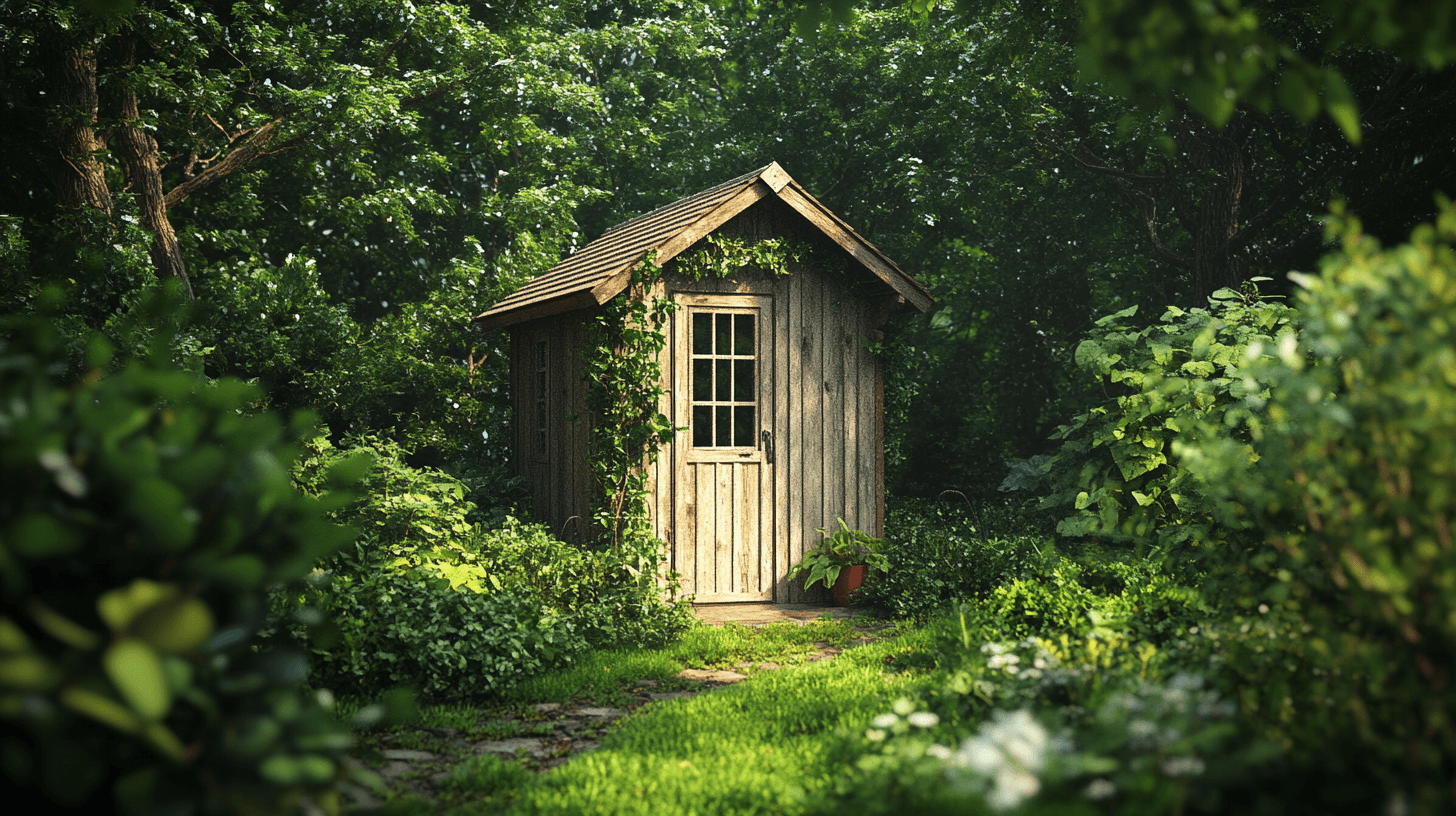 Casetas de jardín como refugio: Así las diseñas