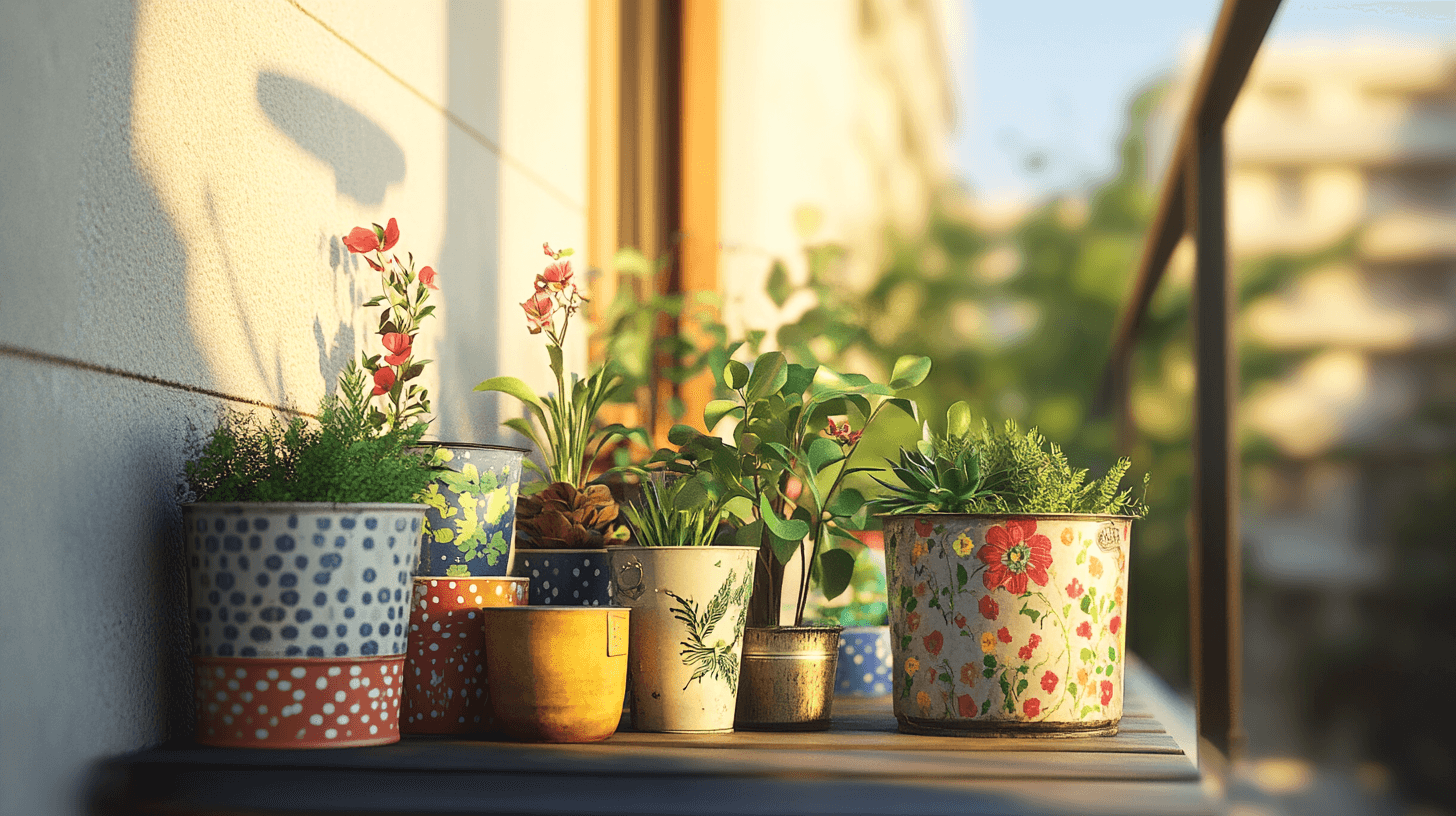 Macetas creativas: Upcycling e ideas de bricolaje