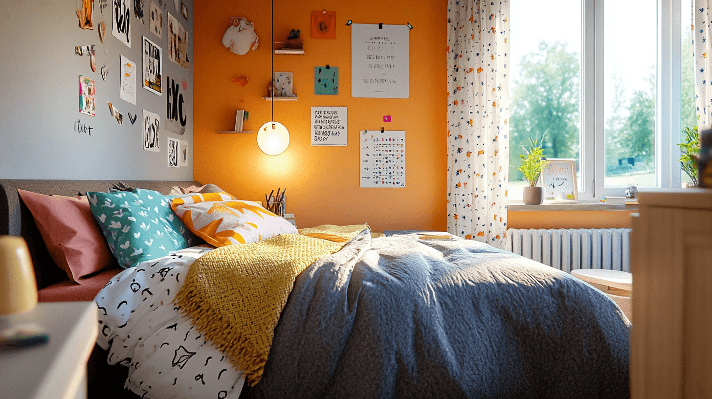 Decoración en la habitación juvenil: Creatividad y personalidad