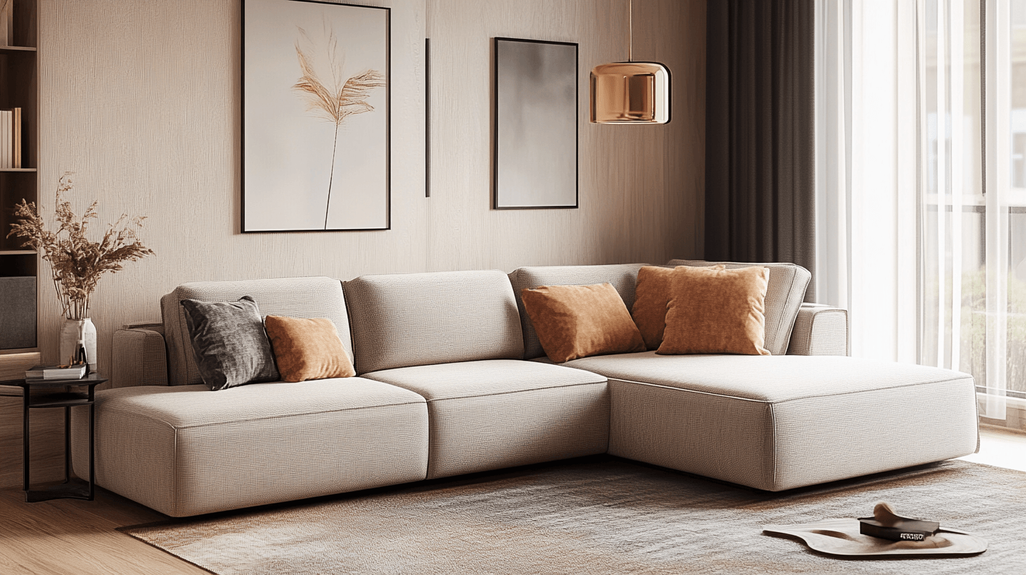 Diseño se encuentra con comodidad: sofás de esquina para tu sala de estar