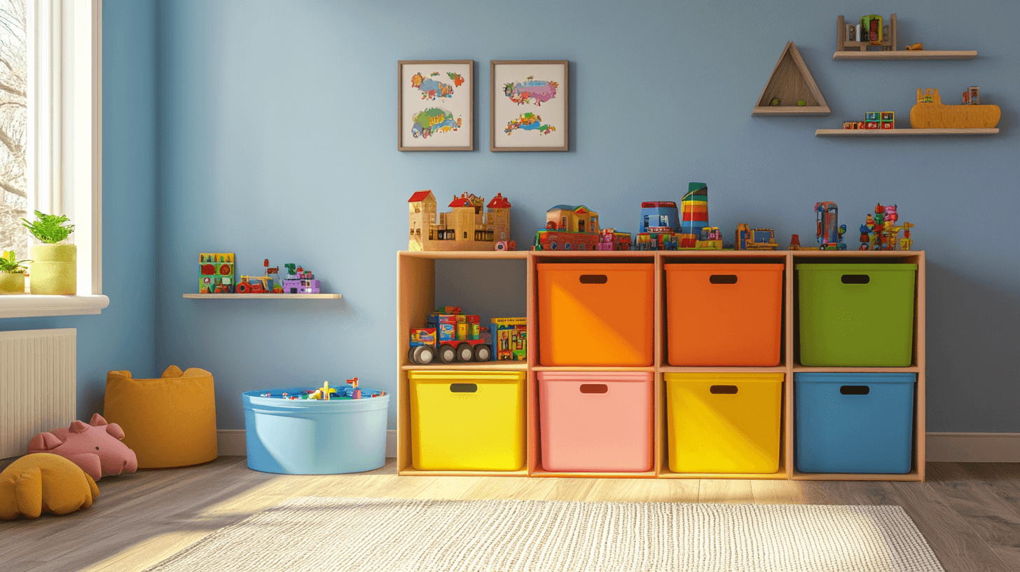 Ideas creativas de almacenamiento para juguetes