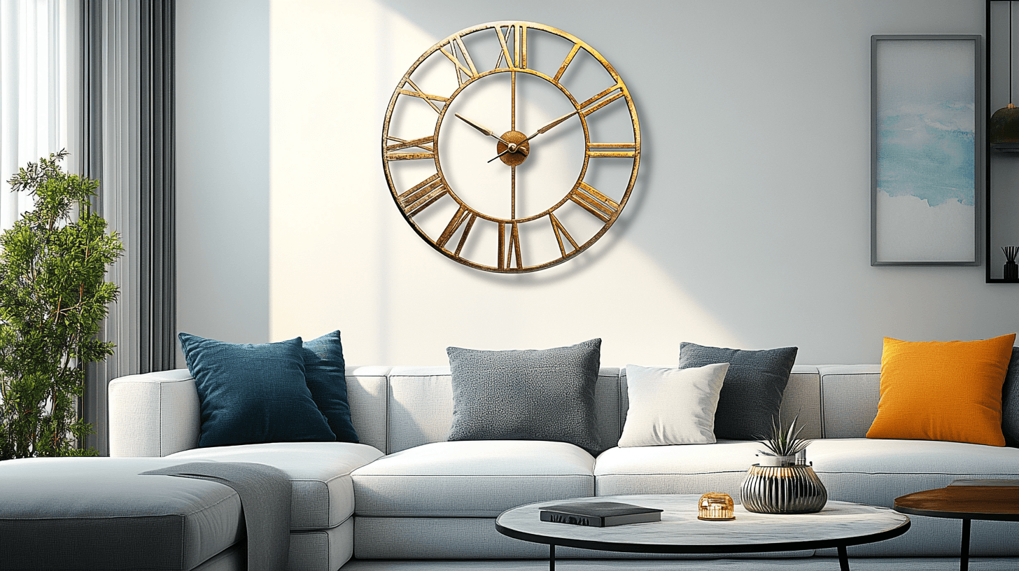 Relojes de pared como elemento decorativo: Práctico y elegante a la vez