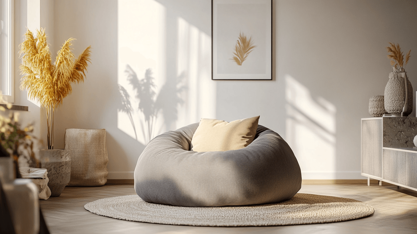 Comodidad pura: Pufs para la sala de estar y la habitación de los niños