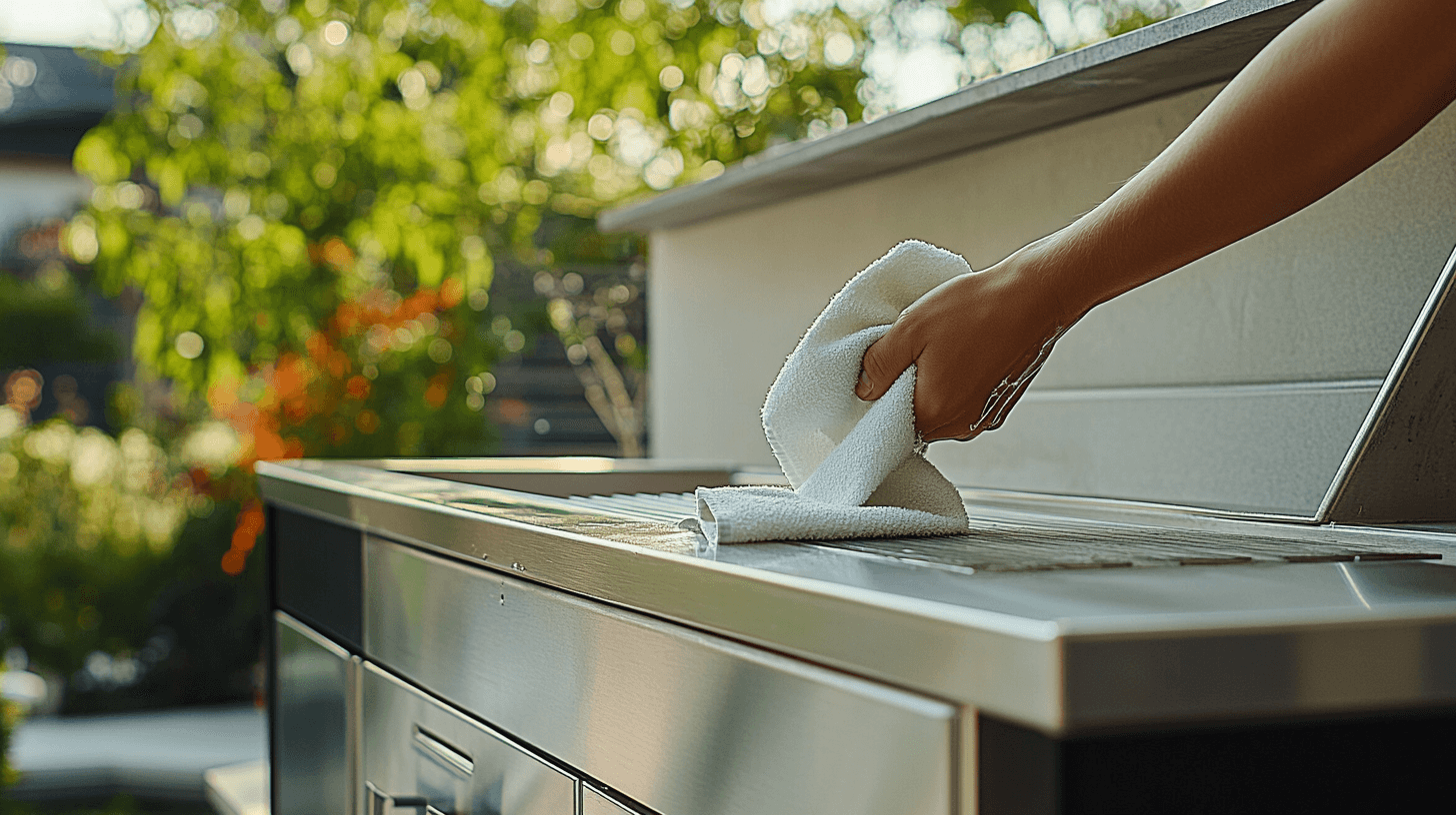 Cuidado y mantenimiento de tu cocina al aire libre