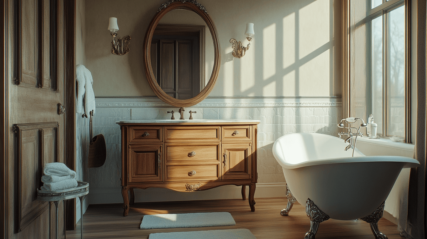 Muebles de estilo vintage: La base para tu baño