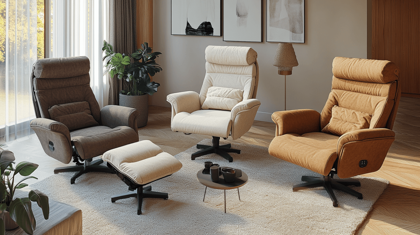 Materiales y cuidado de los sillones relax