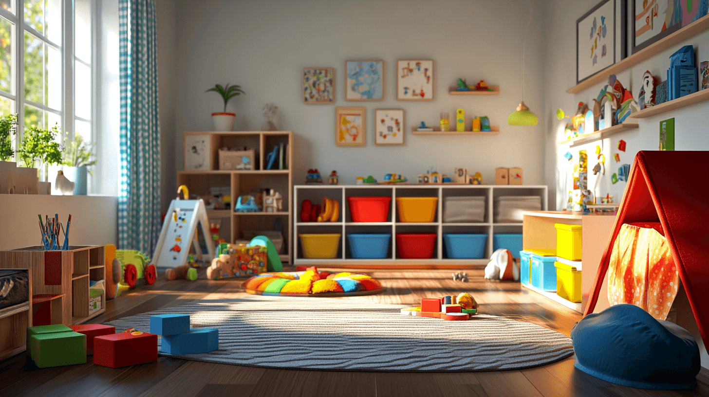 Habitación infantil: creatividad y orden unidos
