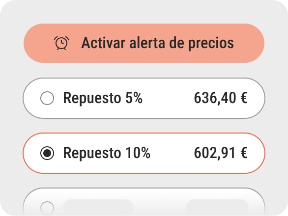 Activar alerta de precio