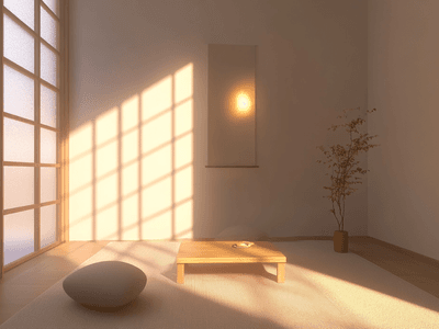 Minimalismo Zen: Calma y Reducción en el Espacio